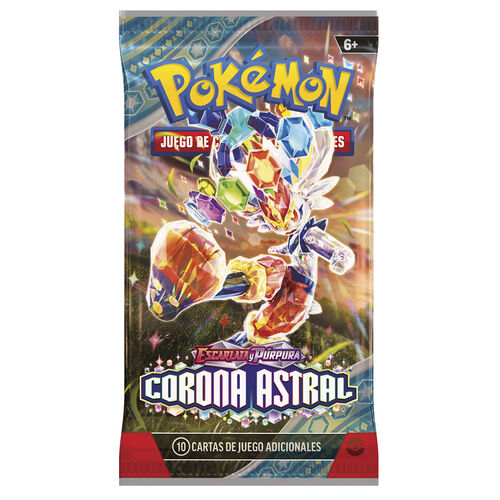 Sobre juego cartas coleccionables Corona Astral Escarlata & Purpura Pokemon español surtido