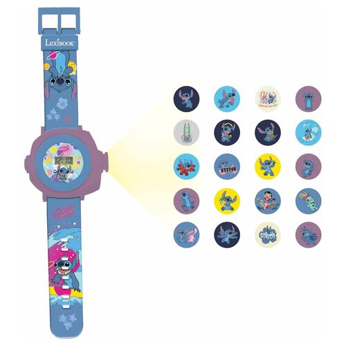 Reloj proyector digital Stitch Disney