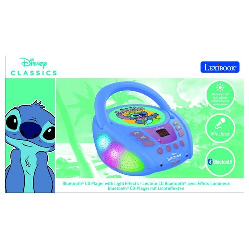 Reproductor de CD Stitch Disney