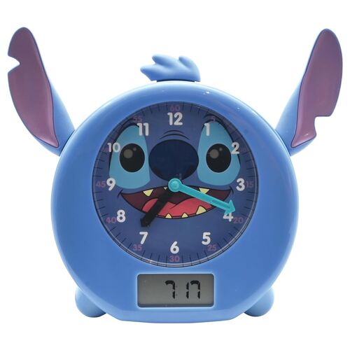 Reloj educativo cuentacuentos y luces Stitch Disney ingles
