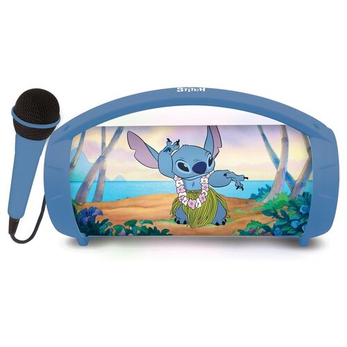 Disney Stitch Bluetooth speaker with microphone