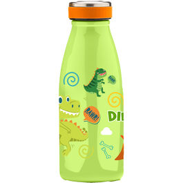 Botella Dino Raw Water Revolution 350ml termo