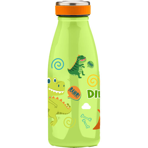 Botella Dino Raw Water Revolution 350ml termo