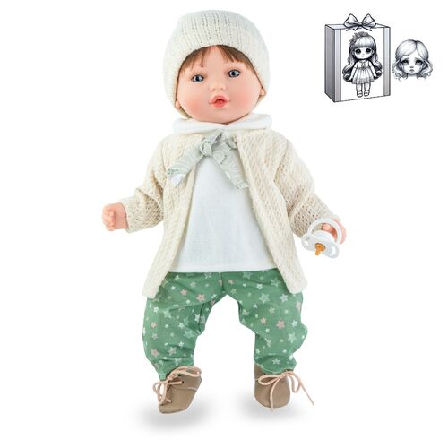 Mueco Petite Winter nio 40cm