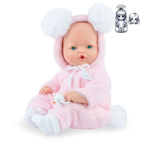 Pitus Soft pink Doll 40cm