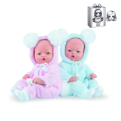 Pitus Soft pink Doll 40cm