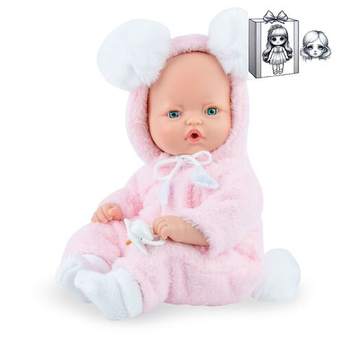 Pitus Soft pink Doll 40cm