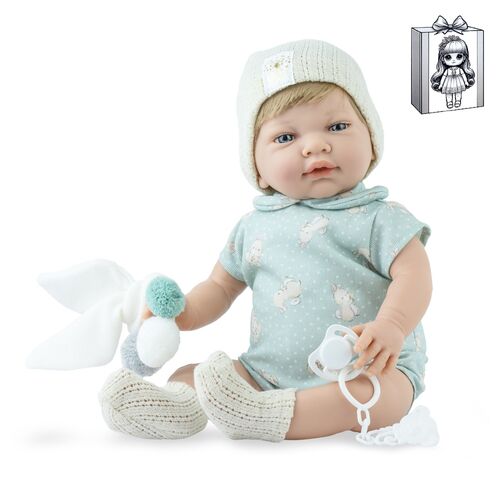 Rabbit Sweet Baby boy Doll 42cm