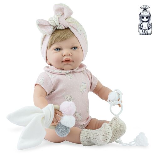 Rabbit Sweet Baby girl Doll 42cm