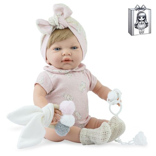 Rabbit Sweet Baby girl Doll 42cm