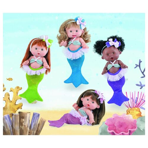 Mueca Nenote Princesses of The Sea 26cm surtido