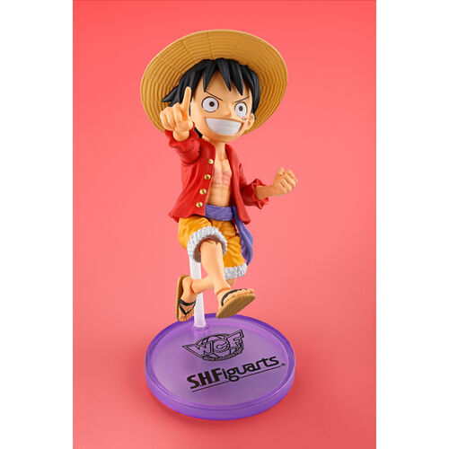 Figura S.H Figuarts Monkey D. Luffy World Collectable One Piece 7,5cm