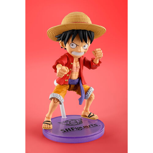 Figura S.H Figuarts Monkey D. Luffy World Collectable One Piece 7,5cm