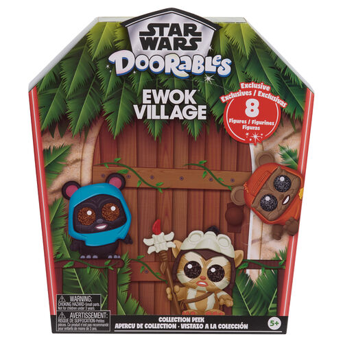 Doorables Star Wars Ewok Collection Peek pack 8 figures