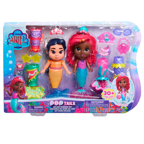 Mueca Ariel + Lucia Ariel Disney 19cm