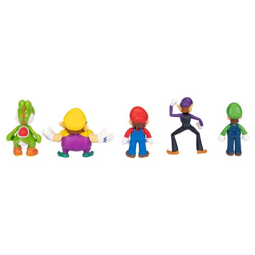 Super Mario Bros blister 5 figures 6cm