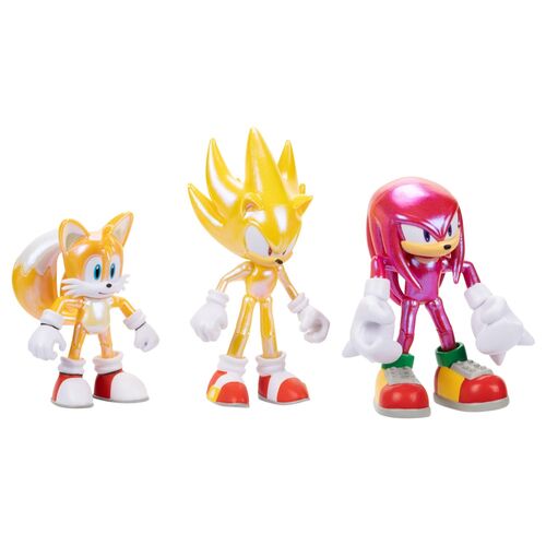 Blister 3 figura Ultimate Team Up Sonic the Hedgehog 10cm