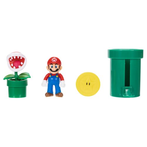 Super Mario Bros Soda Jungle diorama blister