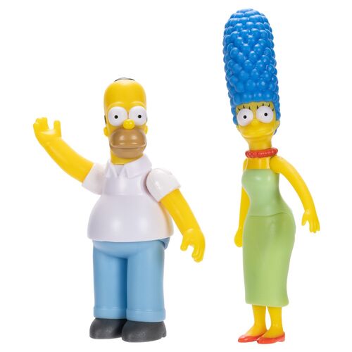 Blister 7 figuras Famila Los Simpsons 6cm