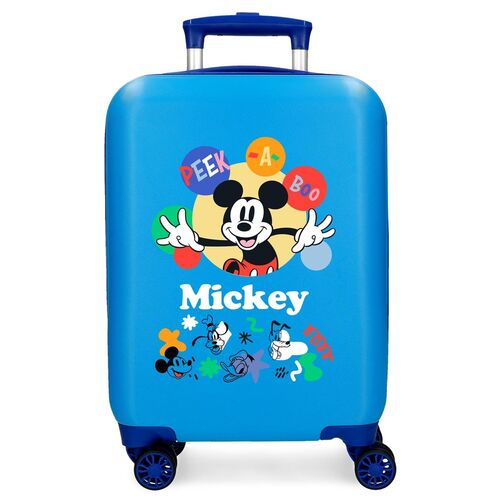 Disney Mickey Peek a Boo ABS trolley suitcase 50cm