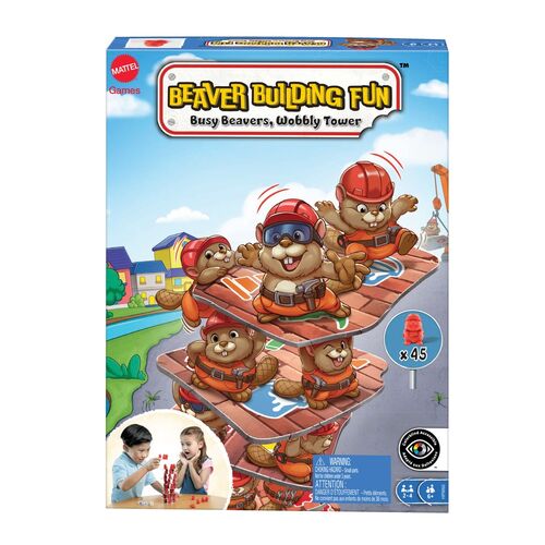 Beaver Building Fun board game