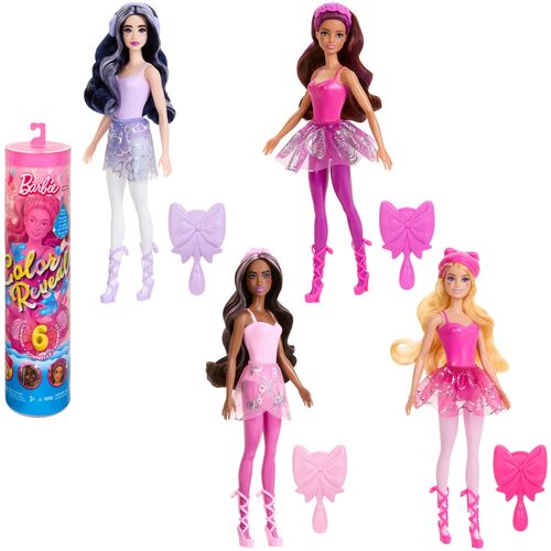 Mueca Color Reveal Serie Bailarinas de Ballet Barbie surtido