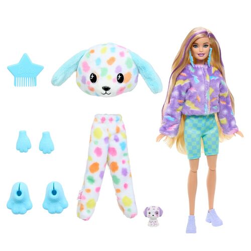 Barbie Cutie Reveal Dalmatian Dreams of colour doll