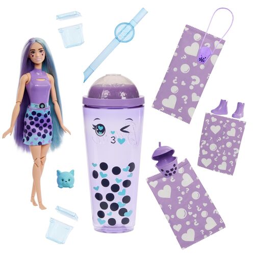 Barbie Bubble tea Maranga Milk Pop Reveal doll