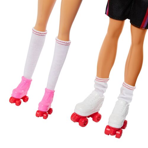 Barbie pack 2 Barbie and Ken Skaters dolls