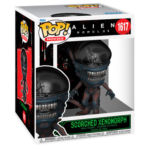 POP figure Super Alien Romulus Scorched Xenomorph