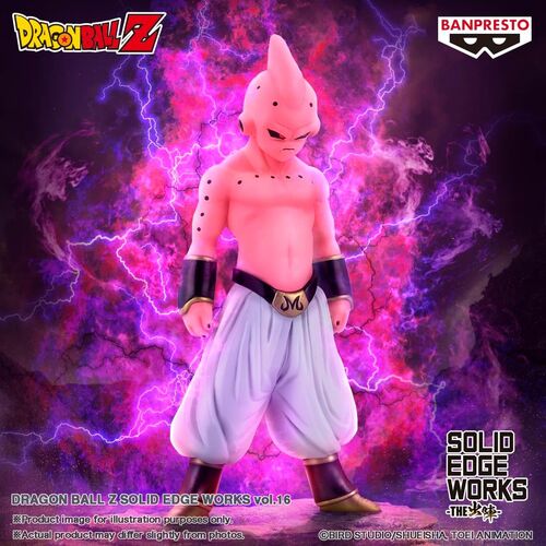 Figura Kid Buu Solid Edge Works Dragon Ball Z 16cm