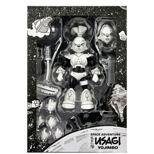 Usagi Yojimbo Space Usagi Yojimbo Black & White figure 18cm