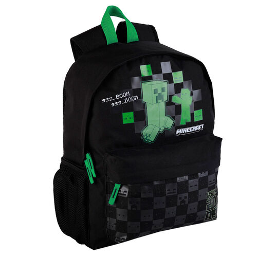 Minecraft Creeper adaptable laptop backpack 41cm