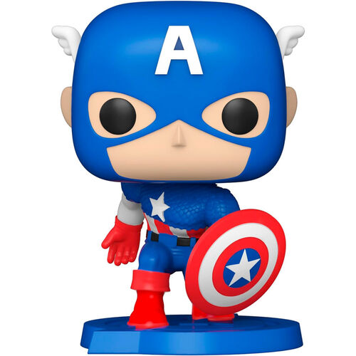 Figura POP Comic Cover Marvel Avengers Capitan America