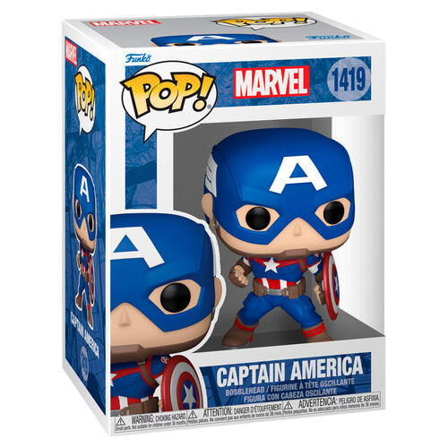 Figura POP Marvel Capitan America Classics