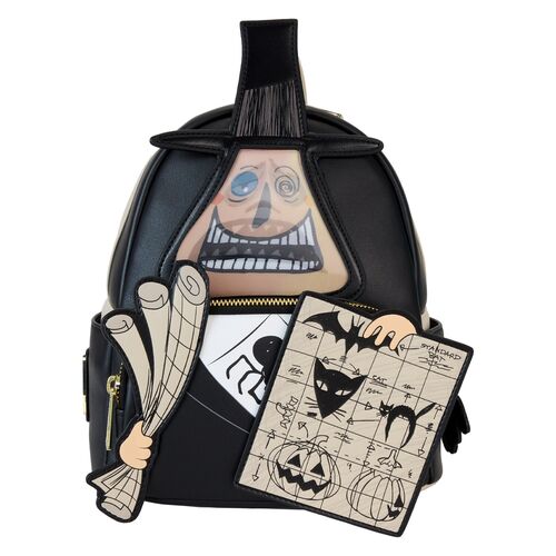 Loungefly Disney The Nightmare Before Christmas Mayor with Plans lenticular backpack 26cm