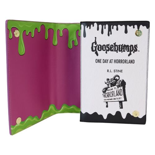 Loungefly Goosebumps One Day at Horrorland Book crossbody bag