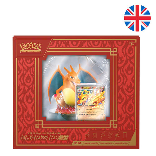 English Pokemon October Kids Big Gift collectible card game case