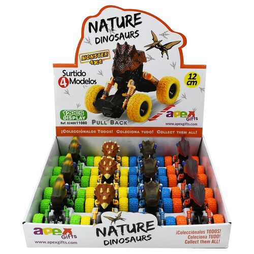 Dinosaurs Nature Monster car assorted