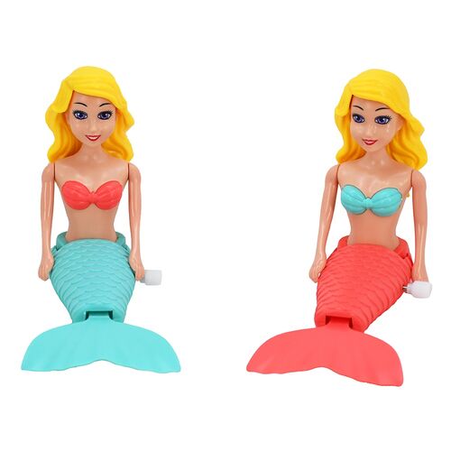 Foldable rope mermaid assorted 19cm