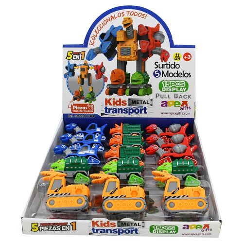 Transformers 5 in 1 11cm assorted