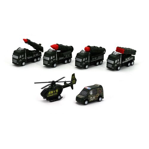 Emergency Vehicles set 5pcs assorted