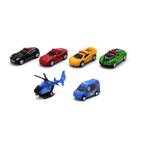 Emergency Vehicles set 5pcs assorted