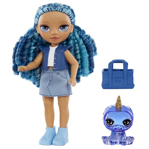 Rainbow High little fashion blue doll