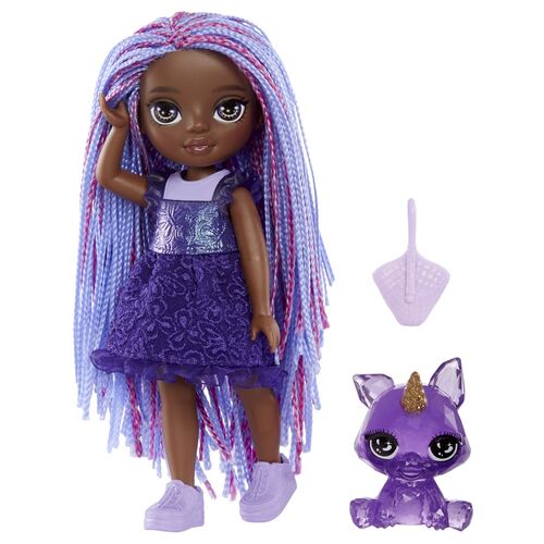 Rainbow High little fashion Indigo purple doll