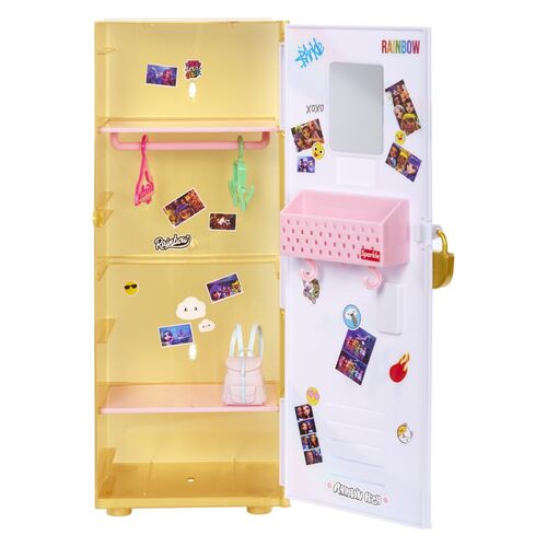 Rainbow High doll with locker palyset