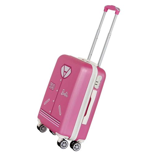 Barbie Varsity ABS 4wheels trolley suitcase 55cm