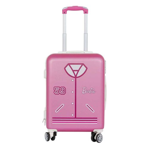 Barbie Varsity ABS 4wheels trolley suitcase 55cm