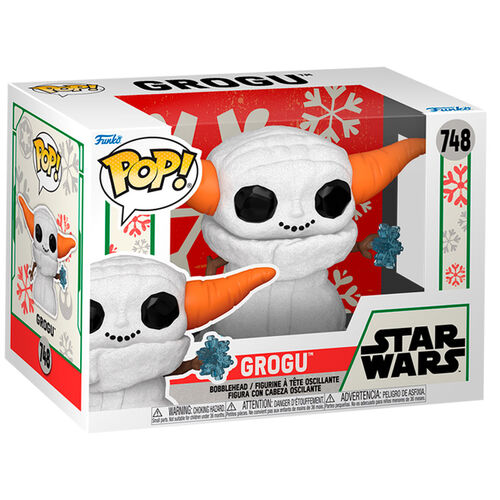 POP figure Star Wars Grogu Snowman