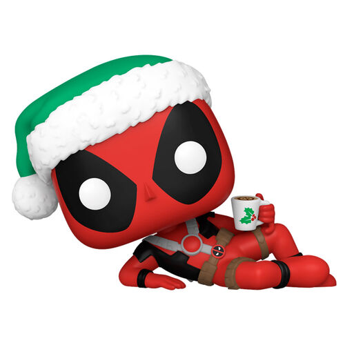 POP figure Marvel Deadpool with Hot Cocoa